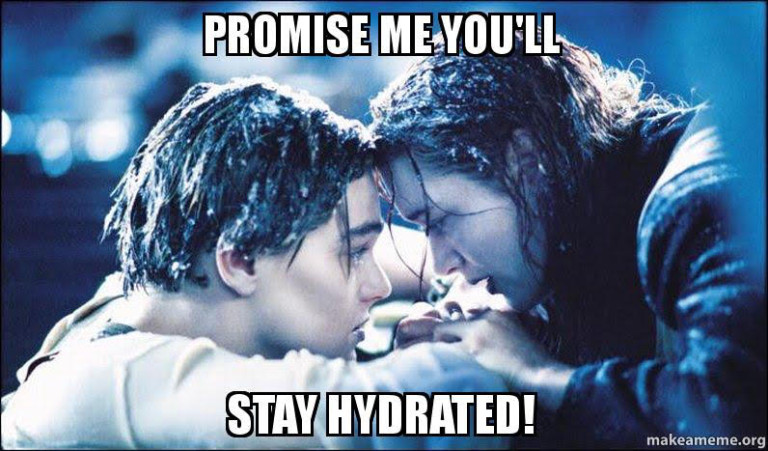 titantic-drink-water